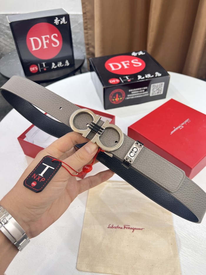 Streetwear Belt Ferragamo 320539 size:3.5cm