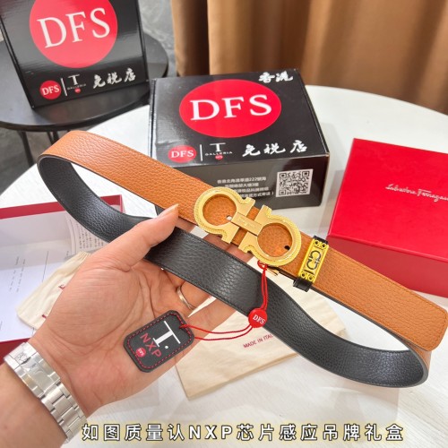 Streetwear Belt Ferragamo 320685 size:3.5cm