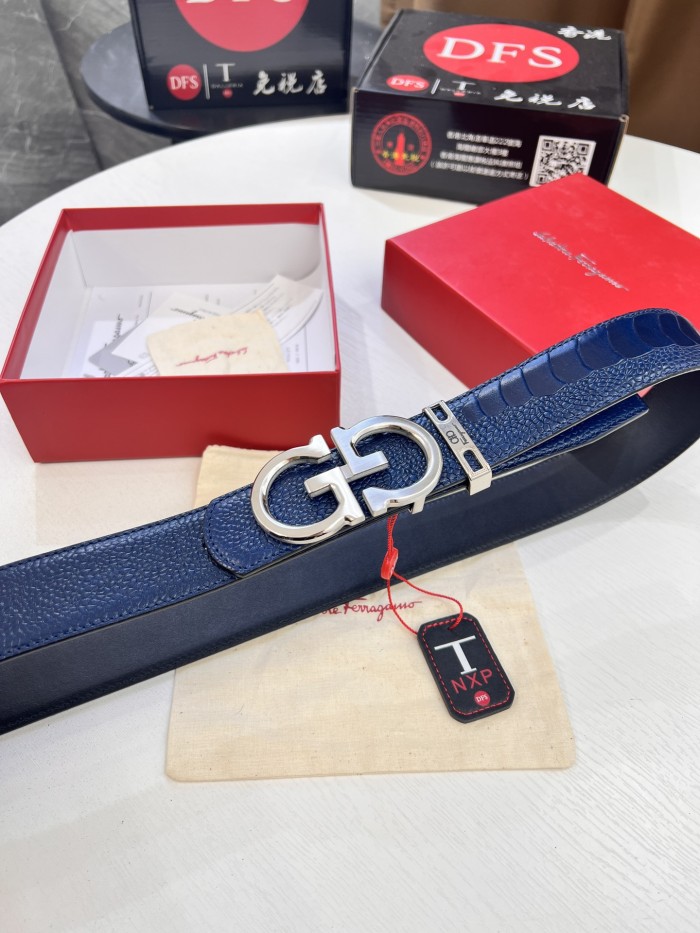 Streetwear Belt Ferragamo 320505 size:3.5cm