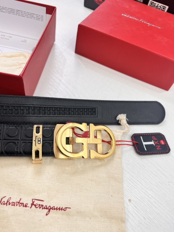 Streetwear Belt Ferragamo 320510 size:3.5cm