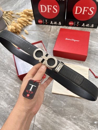 Streetwear Belt Ferragamo 320806 size:3.5cm