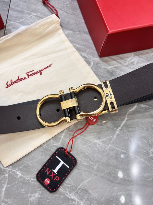 Streetwear Belt Ferragamo 320855 size:3.5cm
