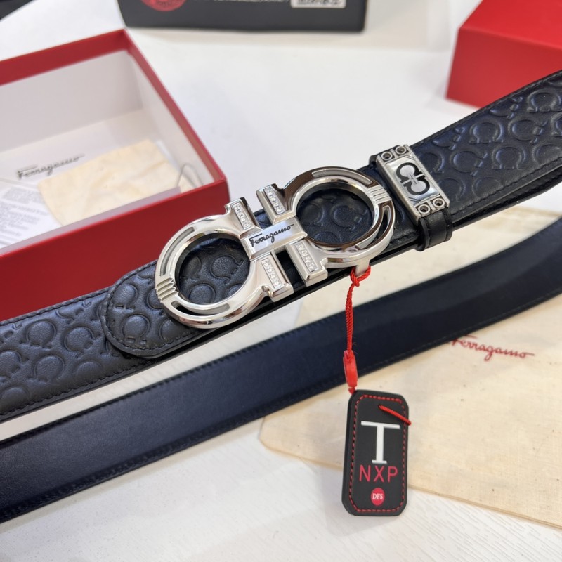 Streetwear Belt Ferragamo 320402 size:3.5cm