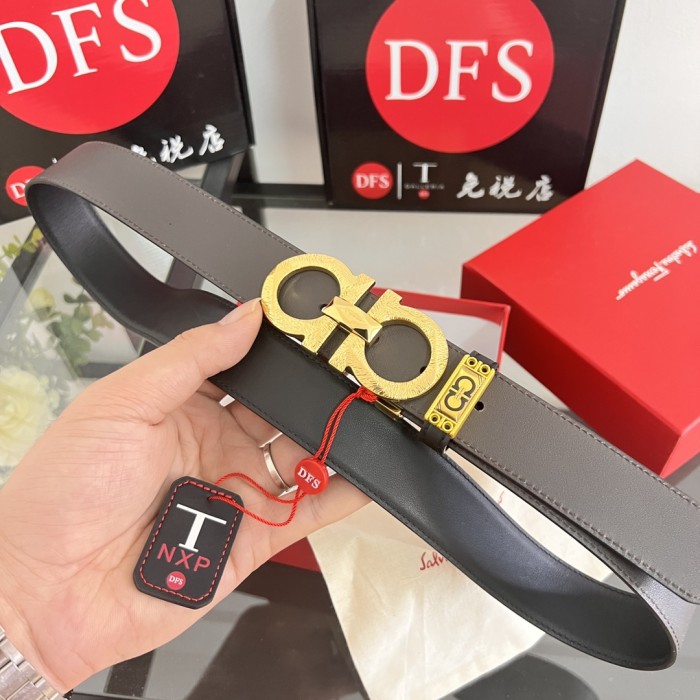 Streetwear Belt Ferragamo 320739 size:3.5cm