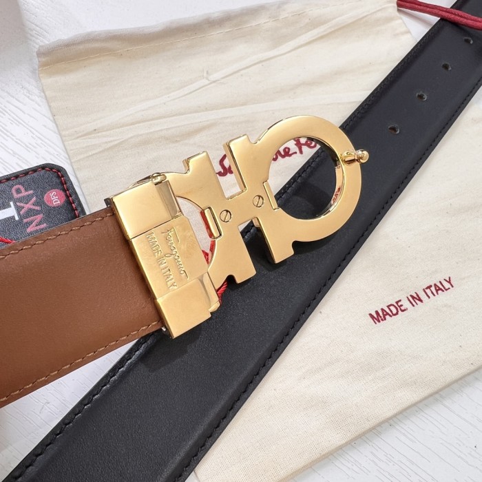 Streetwear Belt Ferragamo 320675 size:3.5cm