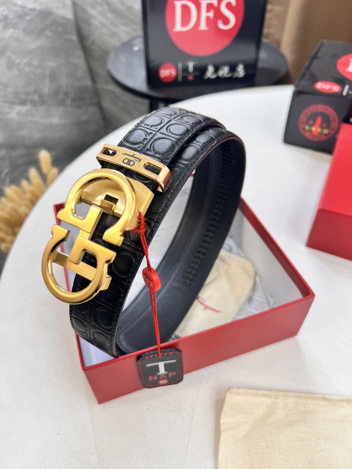 Streetwear Belt Ferragamo 320510 size:3.5cm