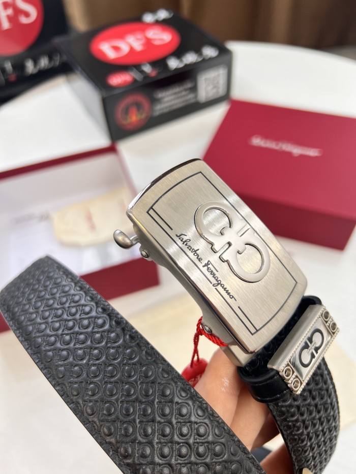 Streetwear Belt Ferragamo 320792 size:3.5cm