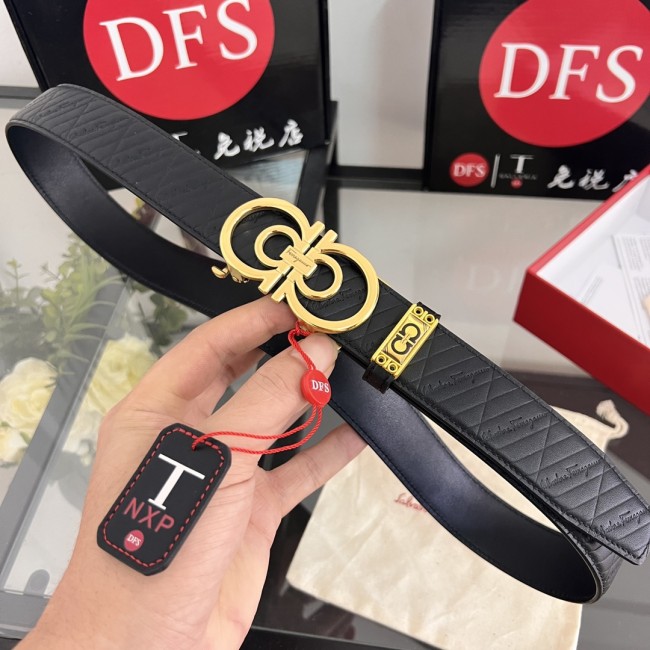 Streetwear Belt Ferragamo 320720 size:3.5cm