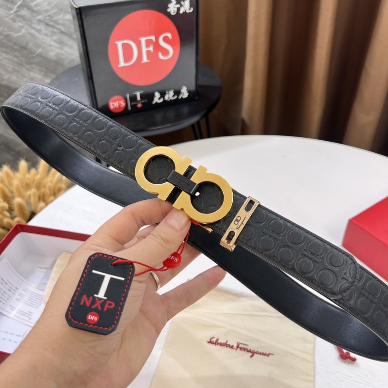 Streetwear Belt Ferragamo 320659 size:3.5cm