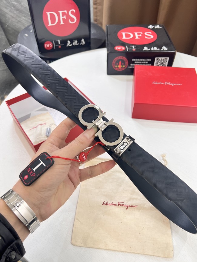 Streetwear Belt Ferragamo 320530 size:3.5cm