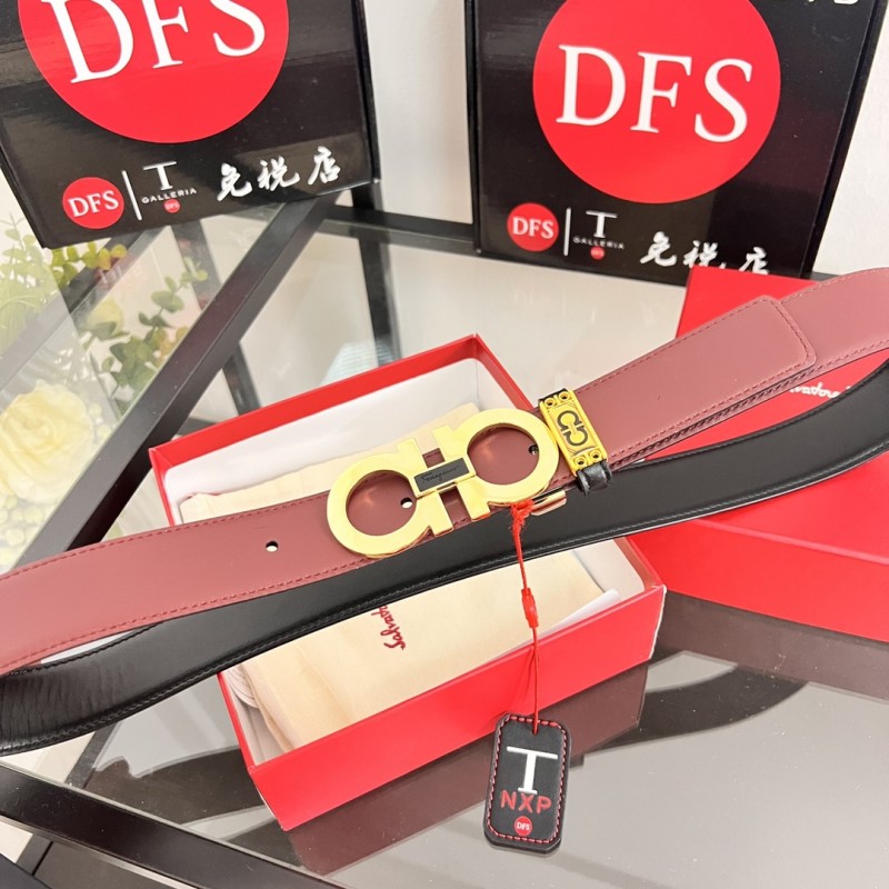 Streetwear Belt Ferragamo 320710 size:3.5cm