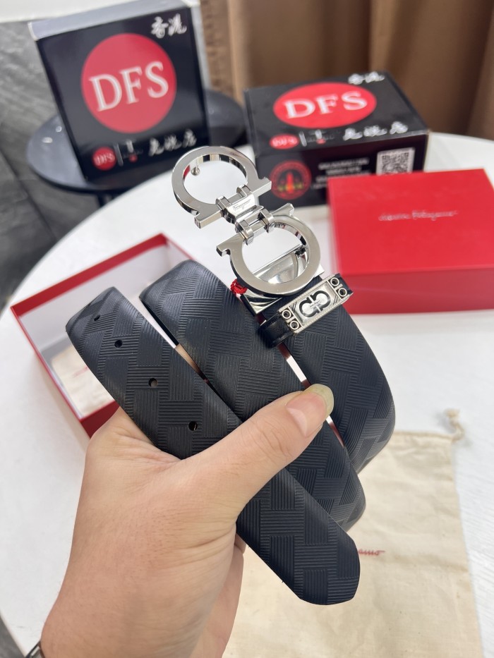 Streetwear Belt Ferragamo 320530 size:3.5cm