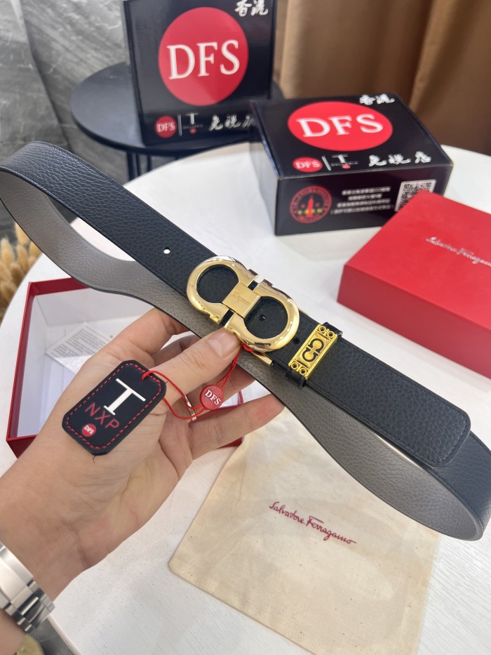 Streetwear Belt Ferragamo 320778 size:3.5cm