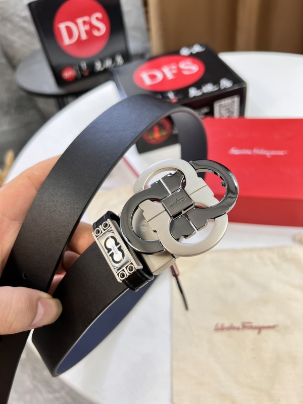 Streetwear Belt Ferragamo 320453 size:3.5cm