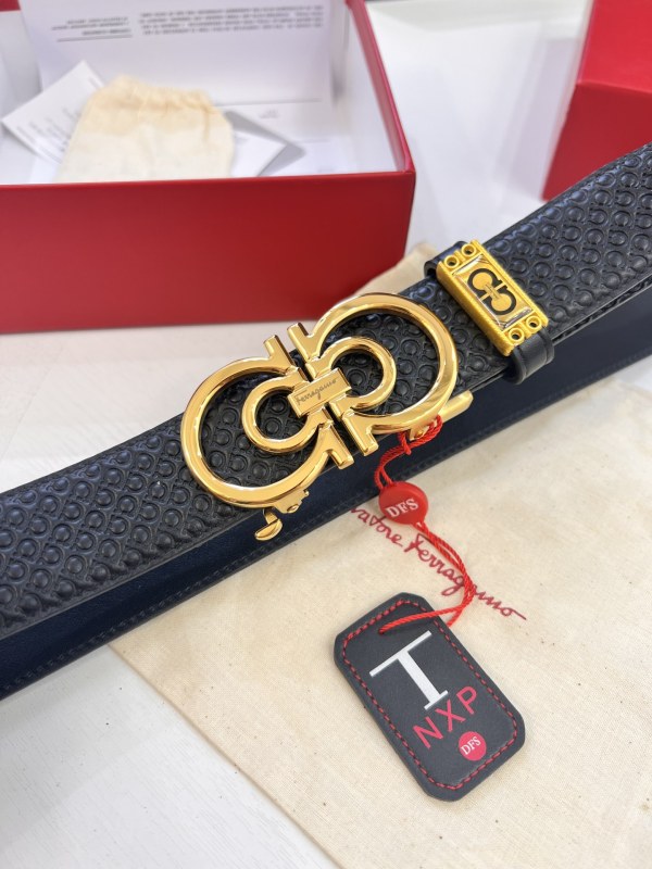 Streetwear Belt Ferragamo 320520 size:3.5cm