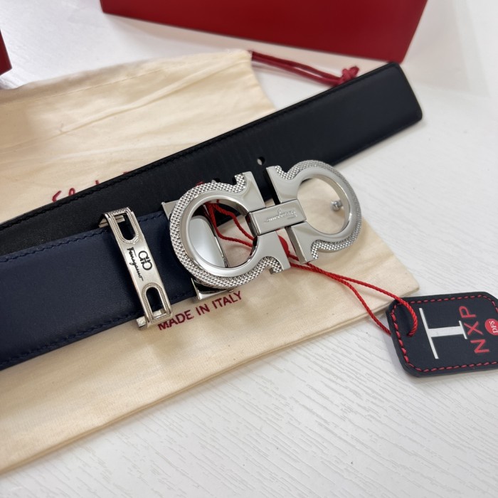 Streetwear Belt Ferragamo 320260 size:3.5cm