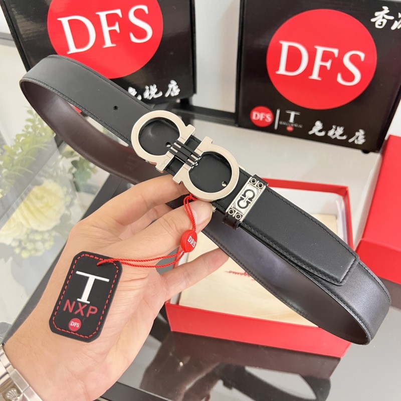 Streetwear Belt Ferragamo 320138size:3.5cm