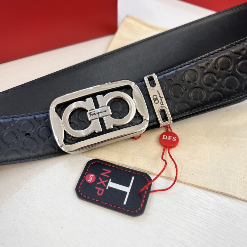 Streetwear Belt Ferragamo 320335 size:3.5cm