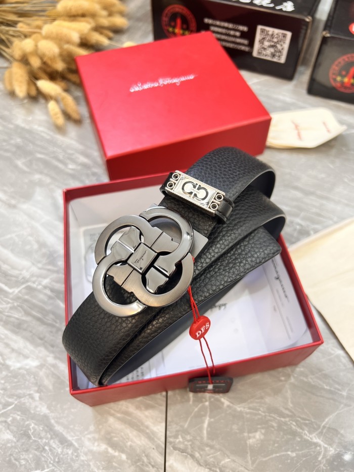 Streetwear Belt Ferragamo 319904 size:3.5cm