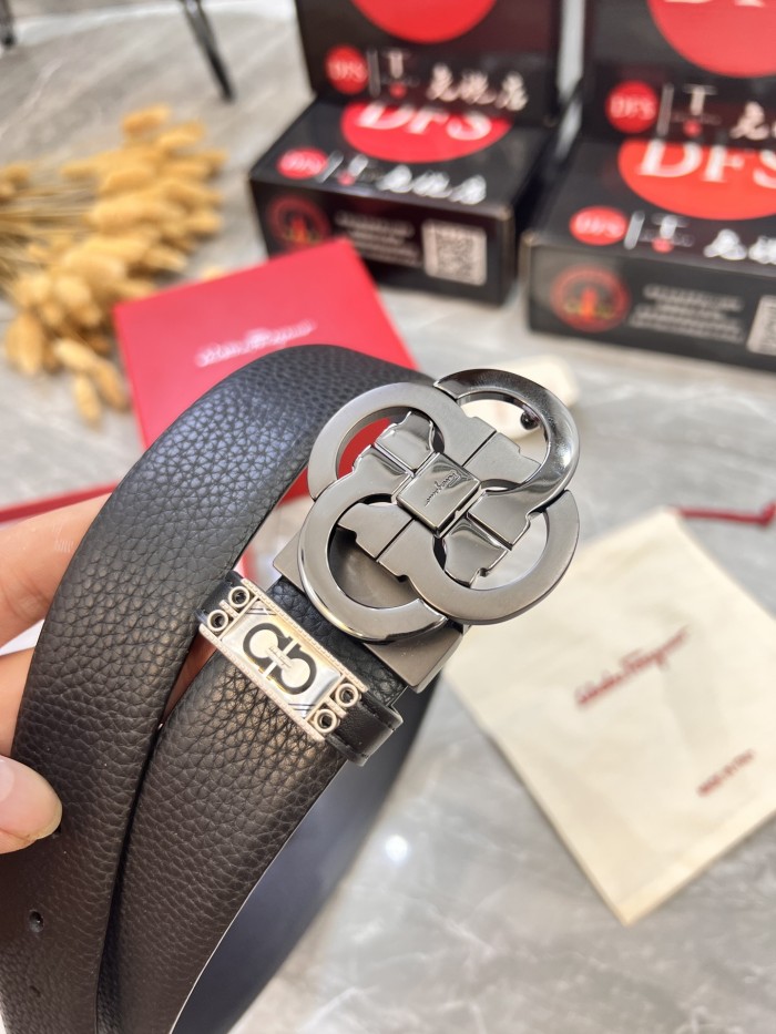 Streetwear Belt Ferragamo 319904 size:3.5cm