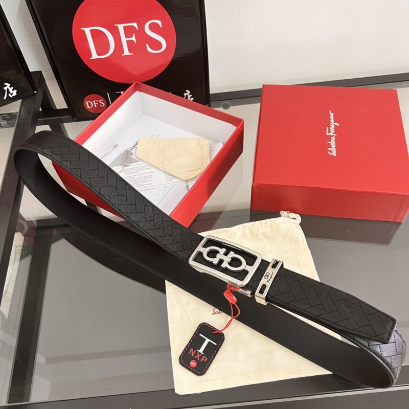 Streetwear Belt Ferragamo 320237 size:3.5cm