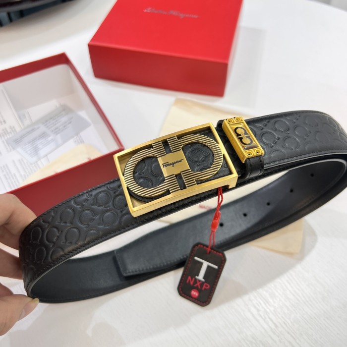 Streetwear Belt Ferragamo 320119 size:3.5cm