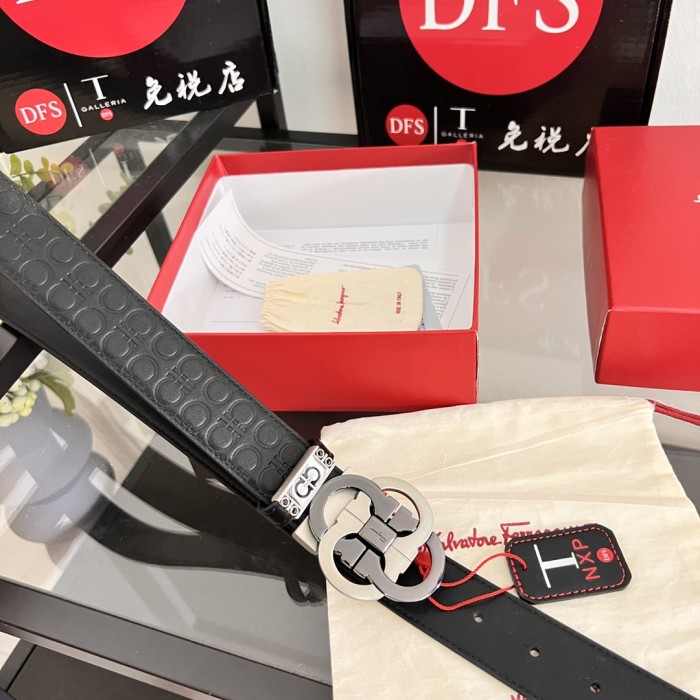 Streetwear Belt Ferragamo 320127 size:3.5cm