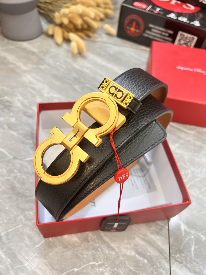 Streetwear Belt Ferragamo 319897 size:3.5cm