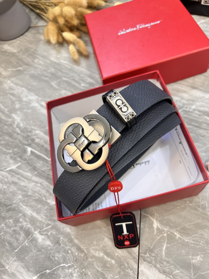 Streetwear Belt Ferragamo 319902 size:3.5cm