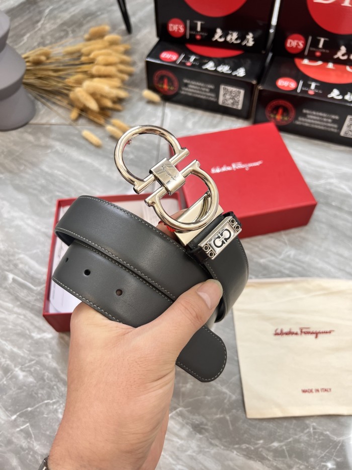 Streetwear Belt Ferragamo 319954 size:3.5cm