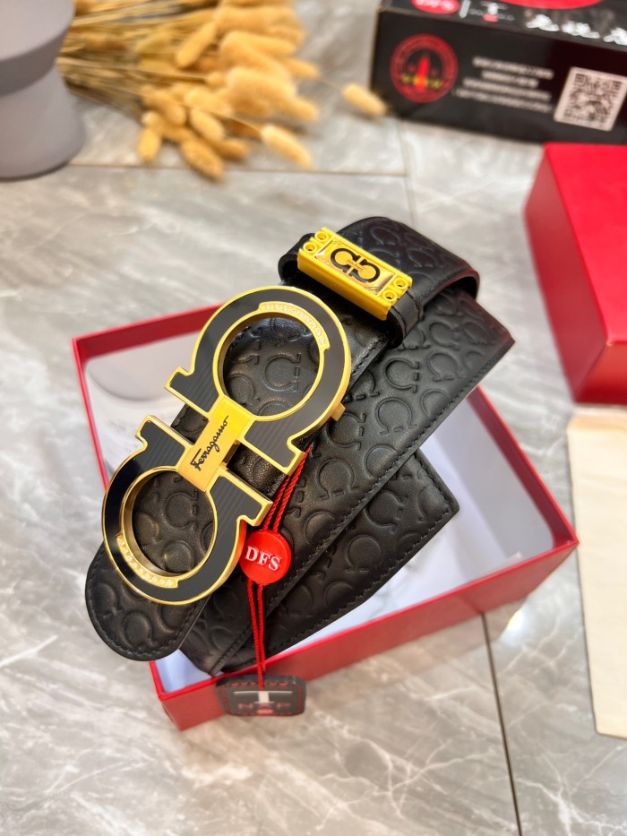 Streetwear Belt Ferragamo 320184size:3.5cm