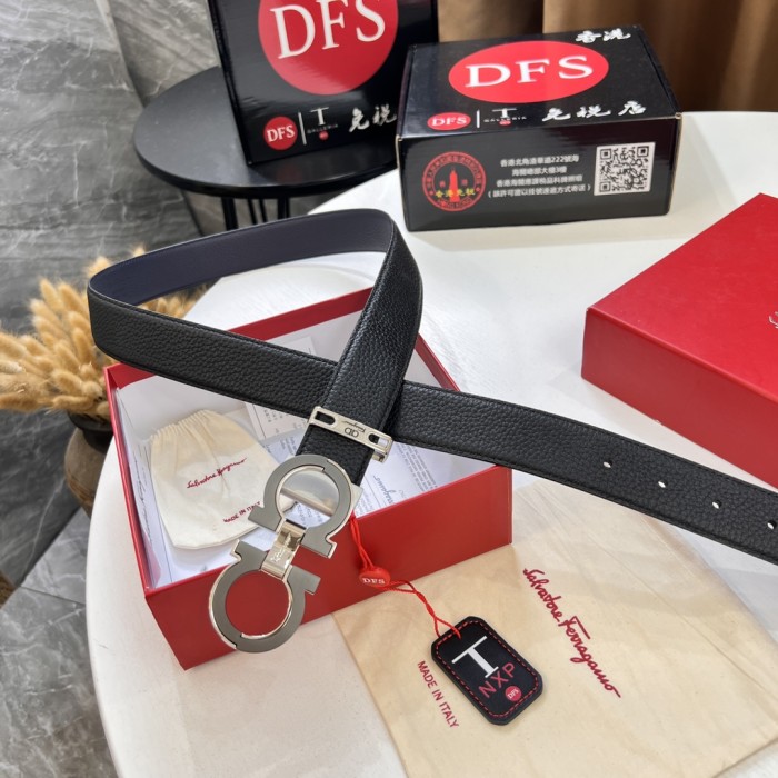 Streetwear Belt Ferragamo 320114 size:3.5cm