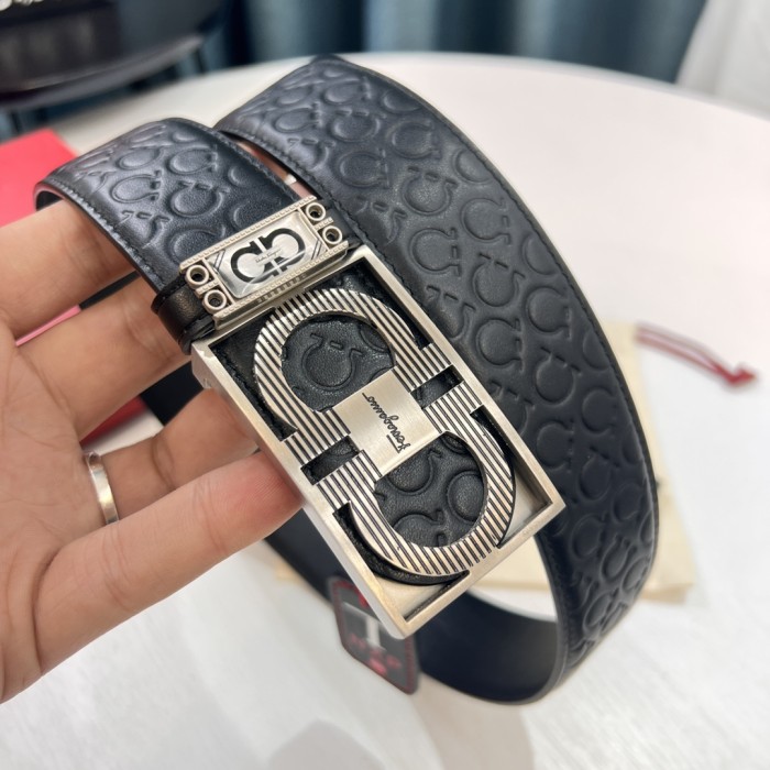 Streetwear Belt Ferragamo 320118 size:3.5cm