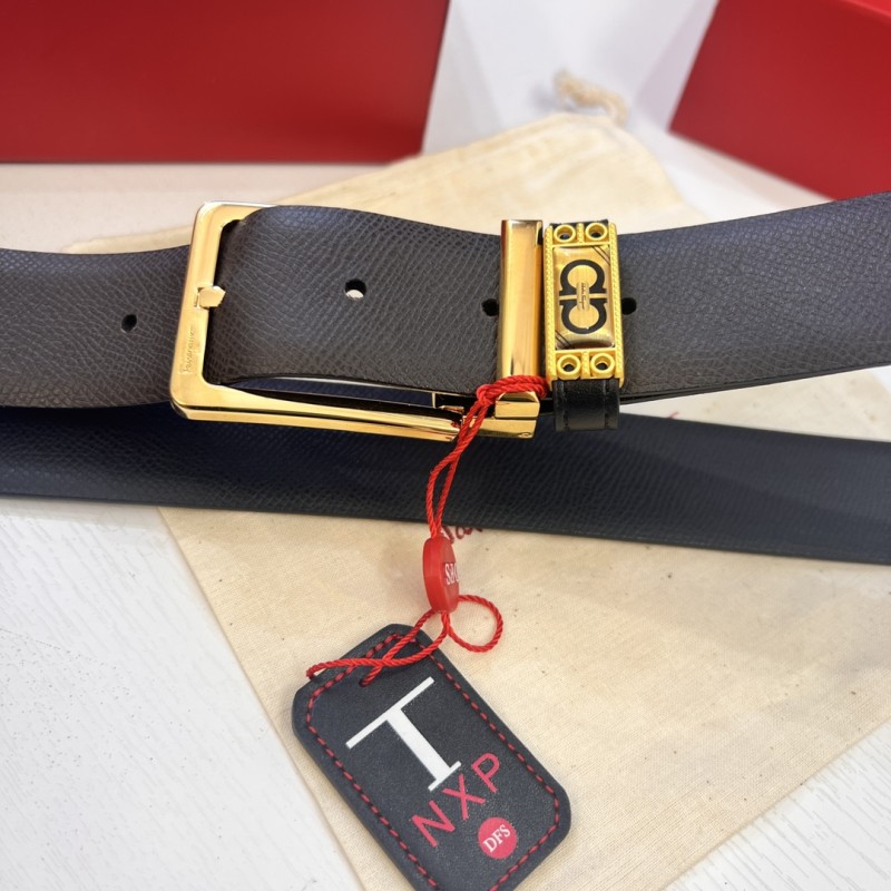 Streetwear Belt Ferragamo 320286 size:3.5cm