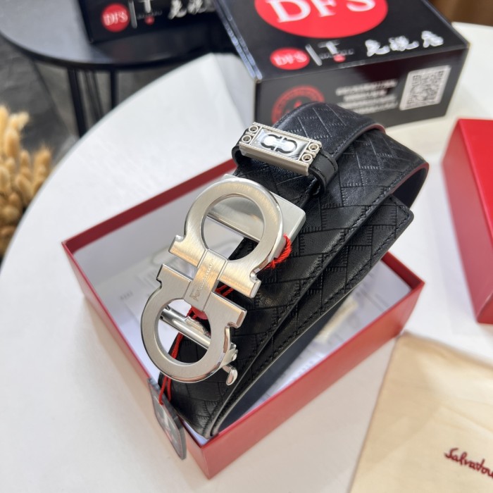 Streetwear Belt Ferragamo 320108 size:3.5cm