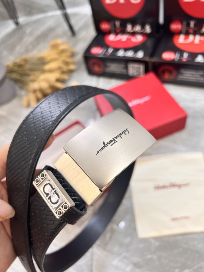 Streetwear Belt Ferragamo 320039 size:3.5cm