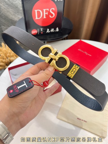 Streetwear Belt Ferragamo 320032 size:3.5cm