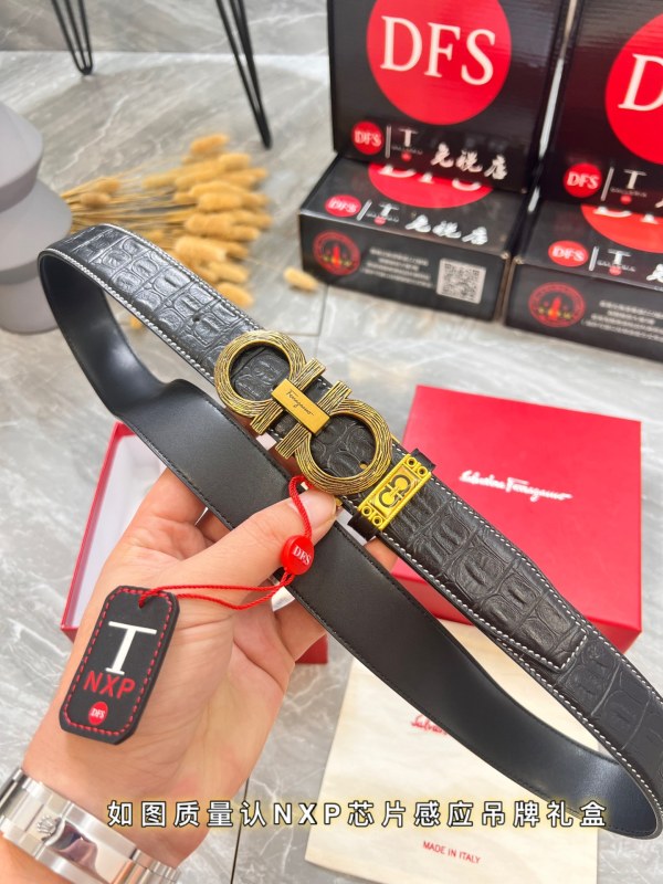 Streetwear Belt Ferragamo 319990319990 size:3.5cm