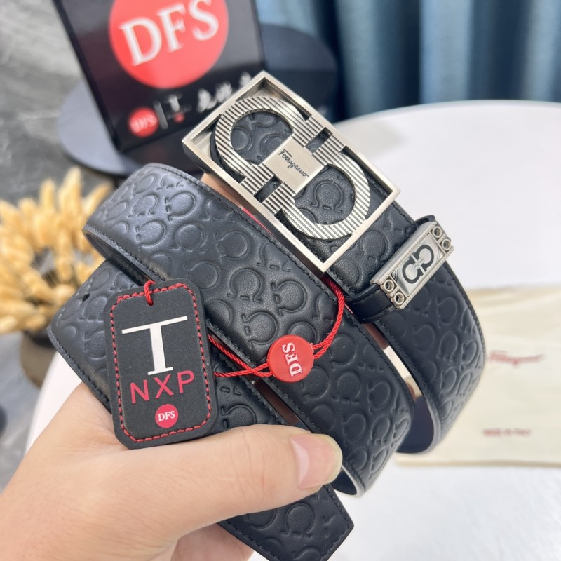 Streetwear Belt Ferragamo 320118 size:3.5cm