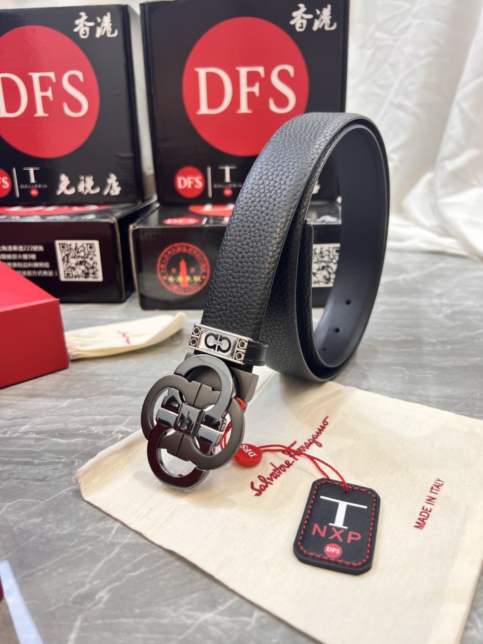 Streetwear Belt Ferragamo 319904 size:3.5cm