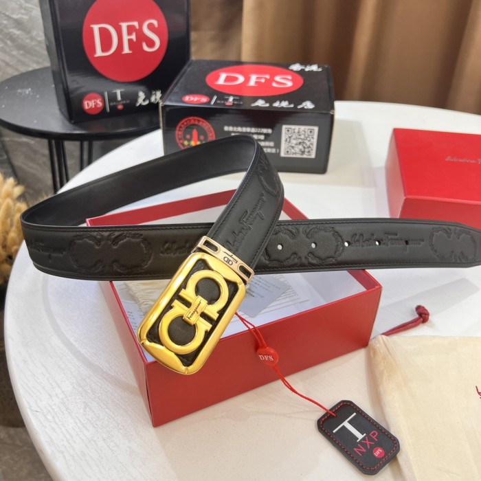 Streetwear Belt Ferragamo 320331 size:3.5cm