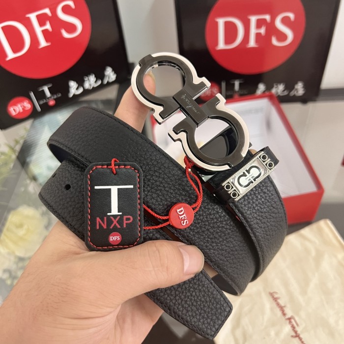 Streetwear Belt Ferragamo 320265 size:3.5cm