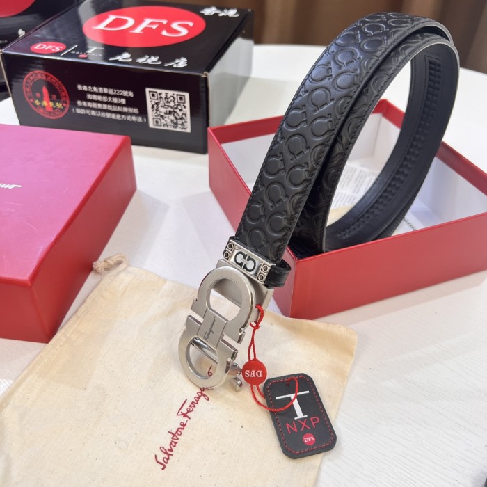 Streetwear Belt Ferragamo 320276 size:3.5cm