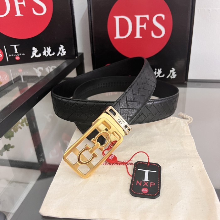 Streetwear Belt Ferragamo 320238 size:3.5cm