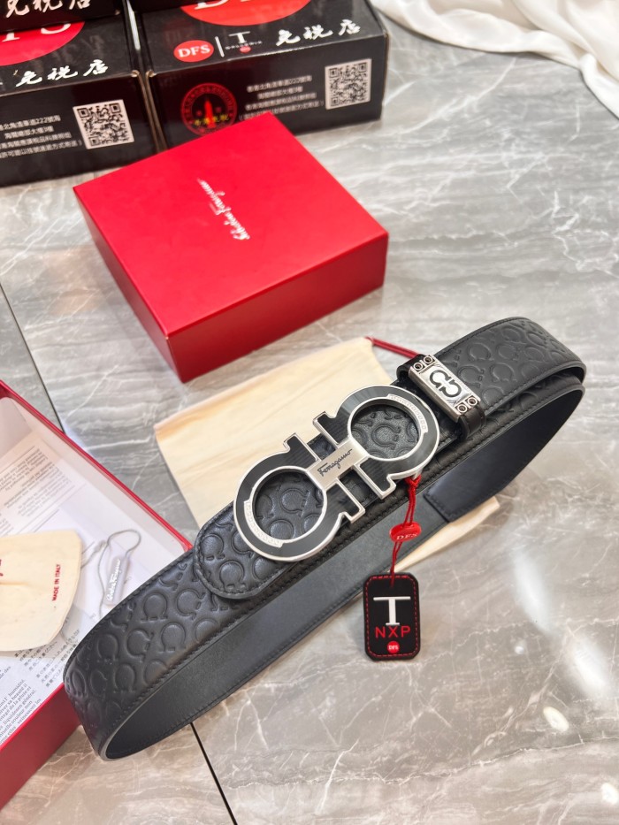 Streetwear Belt Ferragamo 320185 size:3.5cm