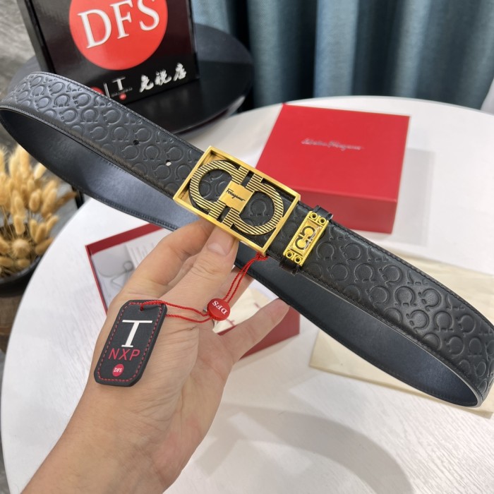 Streetwear Belt Ferragamo 320119 size:3.5cm