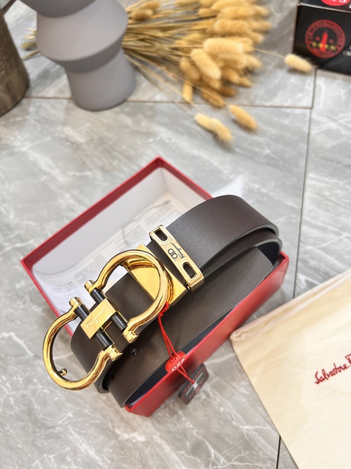 Streetwear Belt Ferragamo 319947 size:3.5cm