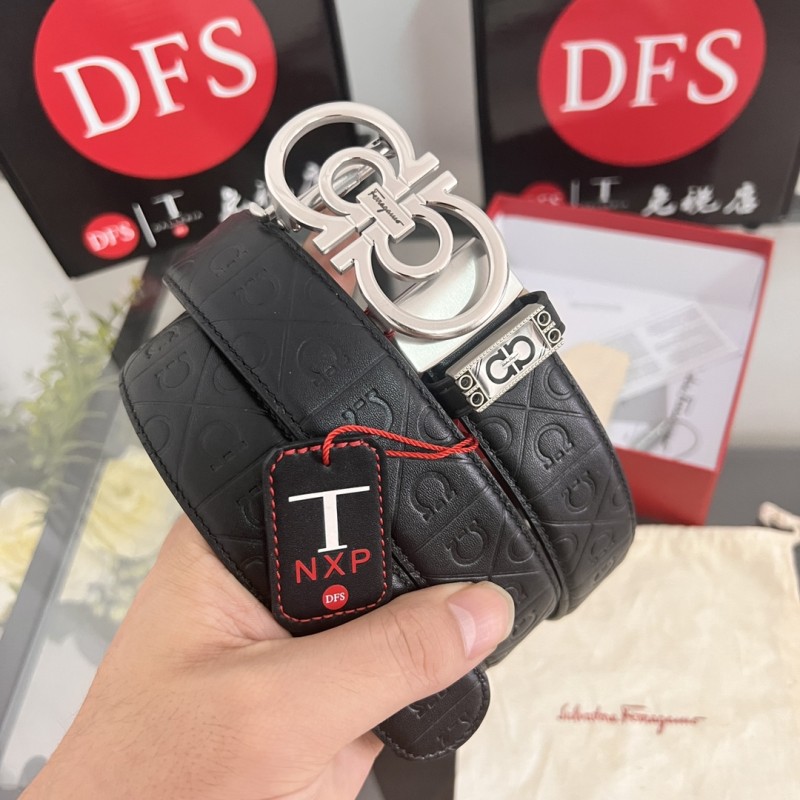 Streetwear Belt Ferragamo 320255 size:3.5cm