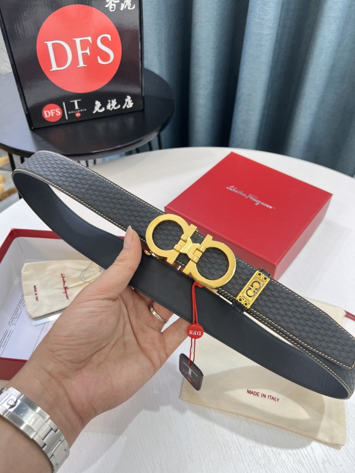 Streetwear Belt Ferragamo 320069 size:3.5cm