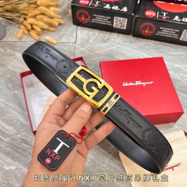 Streetwear Belt Ferragamo 320064 size:3.5cm